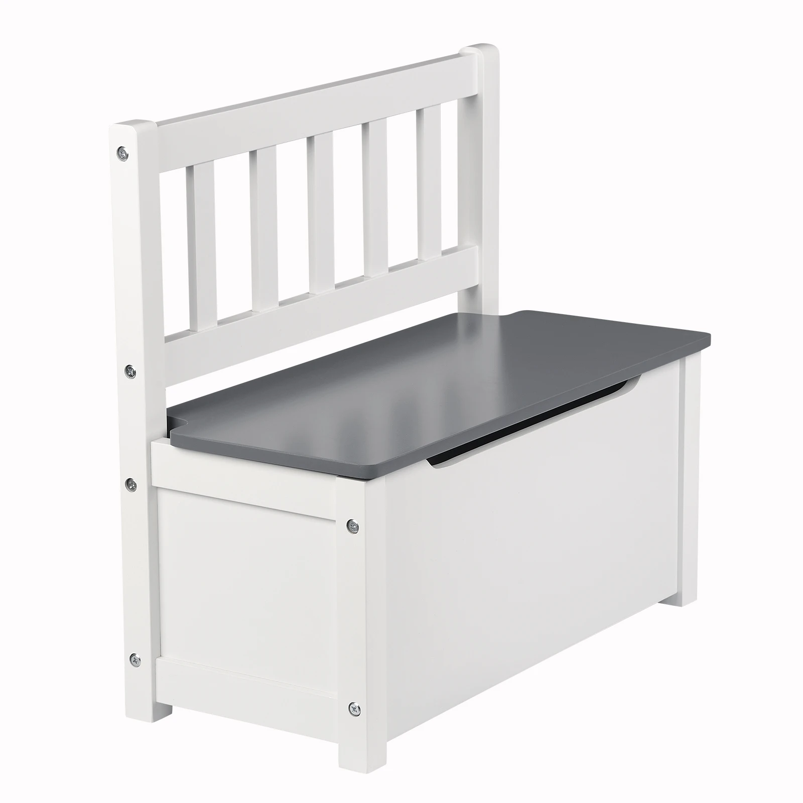 MDF Children's Bench with Storage Space Toy Box Seat Cabinet Baby Kindergarten Stool Furniture | Мебель