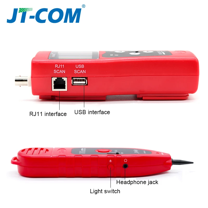 Network Monitoring Cable Tester NF-308 LCD Wire Fault Locator Wire Tracker RJ45 RJ11 Ethernet Cable Continuity Tester