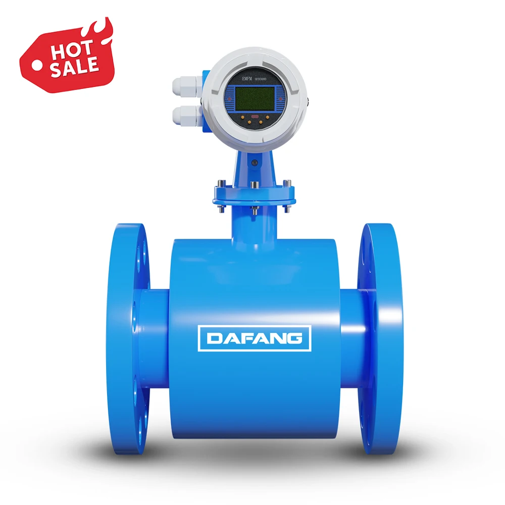 

China caudalimetro digital electromagnetic liquid flow sensor price digital water flowmeter