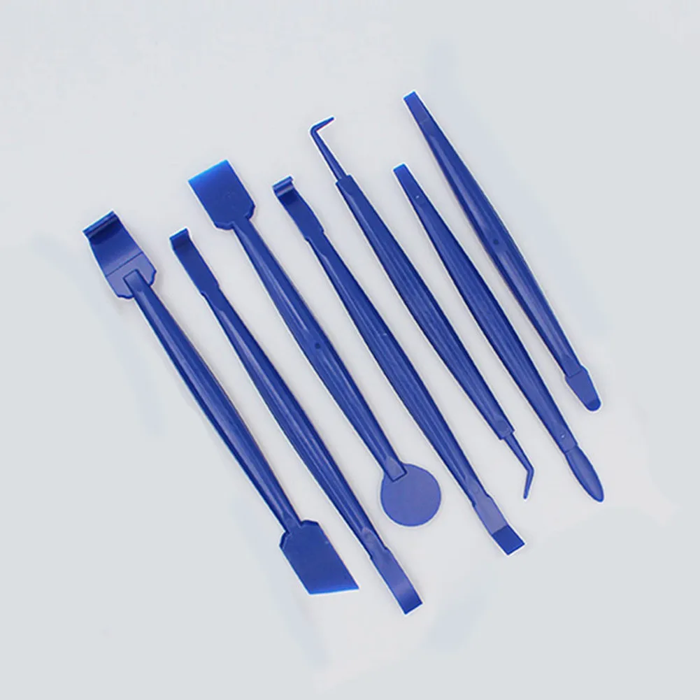 

7pcs Set Scraper Tool Car Decal Film Kit Pasting Squeegee Vehicles Snow Removal
