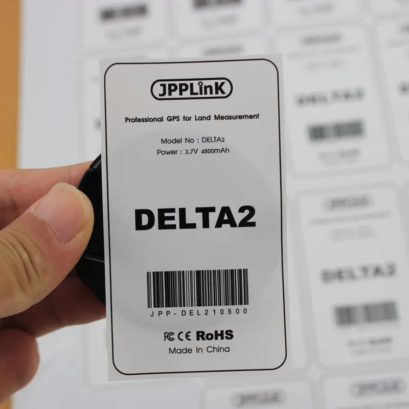 Пользовательская белая гарантия аннулированная наклейка на штрих-код с