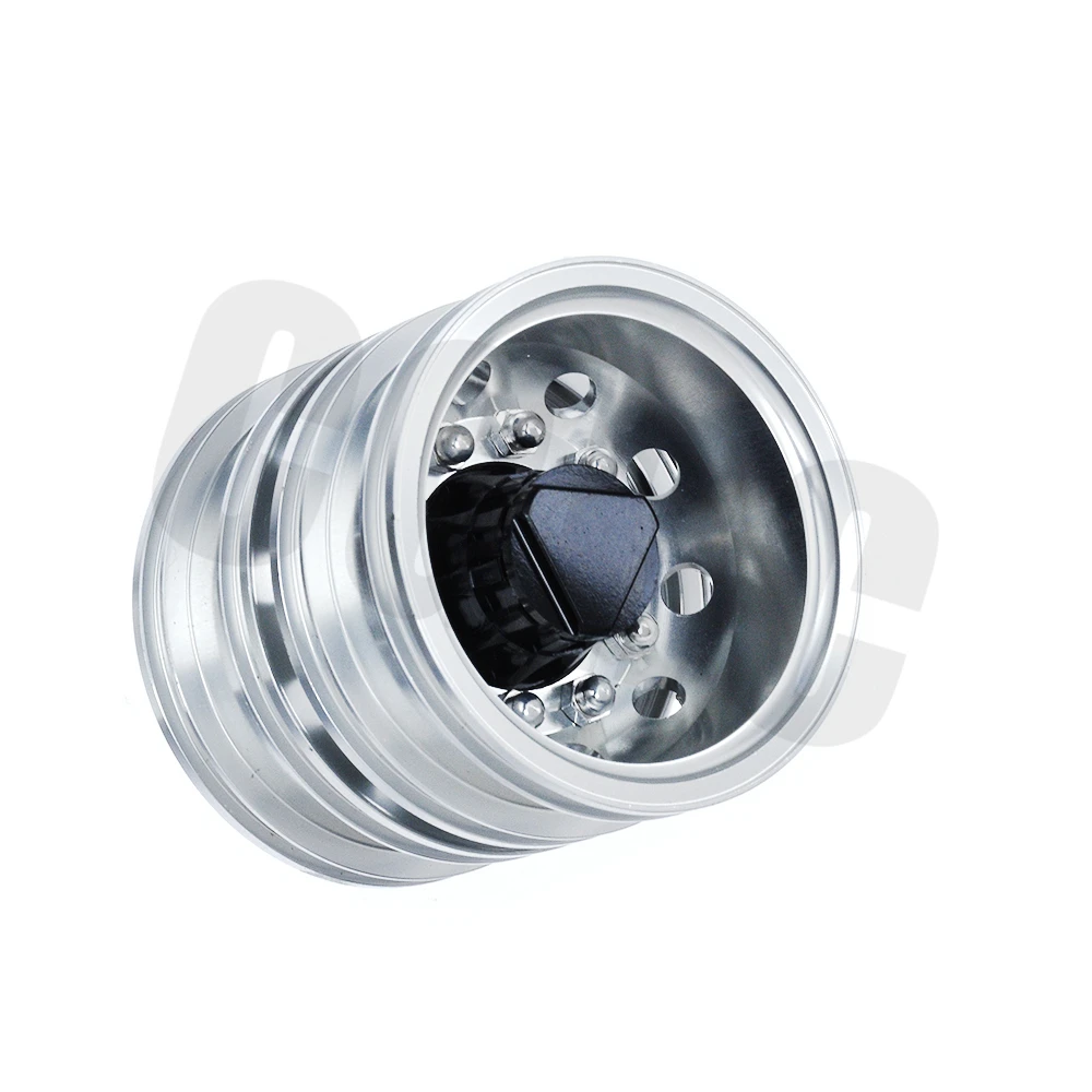 2 шт. высокое качество CNC металлический сплав передний задний обод ступицы колеса