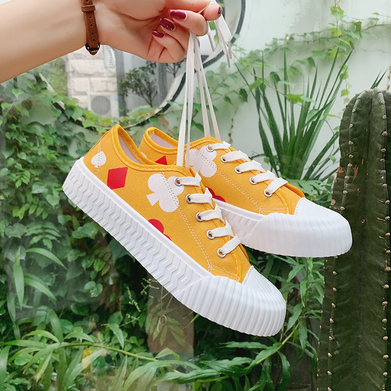 Женские холщовые кроссовки удобная повседневная обувь на плоской подошве