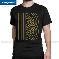 double slit light wave particle science experiment t shirts men fun t shirts quantum mechanics physics geek nerd tee shirt gift