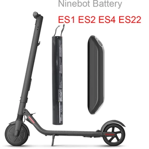 external battery for ninebot segway es1 es2 es4 e22 e22d e22e smart electric scooter 36v 5000mah batteryscooter accessories ce free global shipping