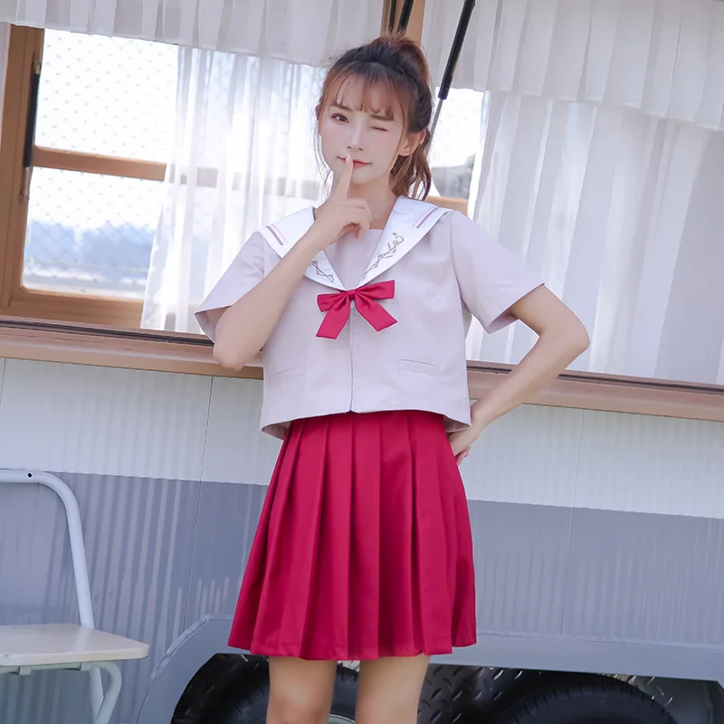 Новинка 2020 японская школьная форма s аниме матросский костюм униформа Jk для