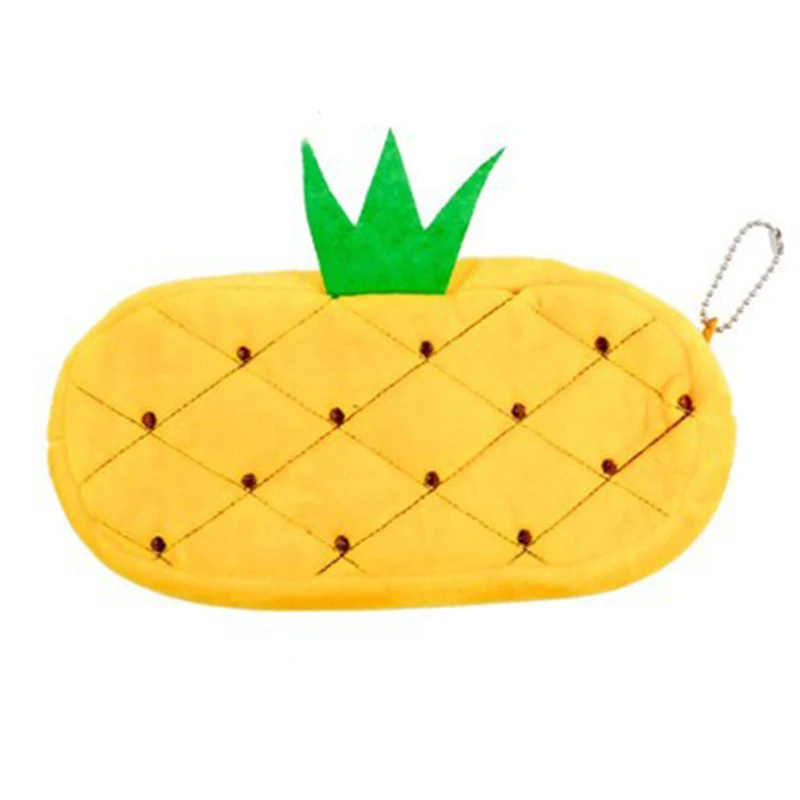 Креативные Кошельки для монет серия фруктов арбуз клубника кактус плюшевый