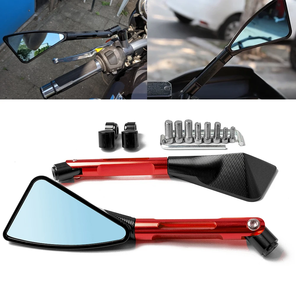 Для ducati Monster 696 796 1200 / S 821 889 1199 1100/S EVO мотоцикл зеркало заднего вида Треугольные