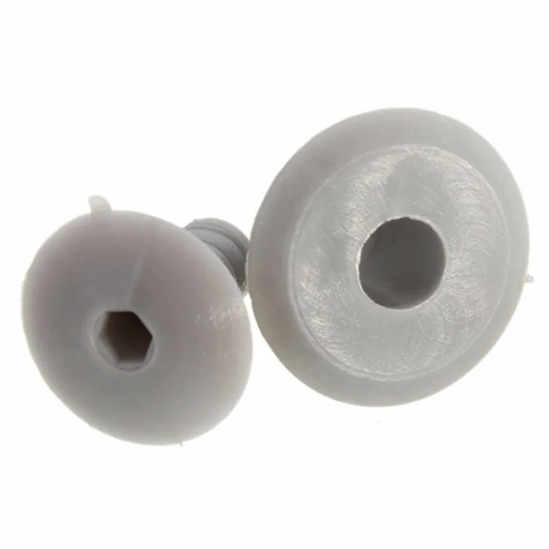 20/40 шт. серый отделка Панель подкладка зажимы Пластик застежка светлый для VW