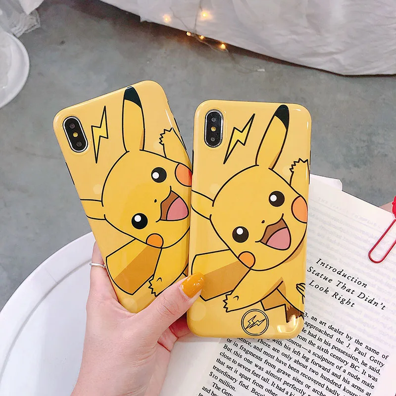 Милый мультфильм пикап супер глянцевый для iphone Xs MAX XR X чехол силиконовый телефона