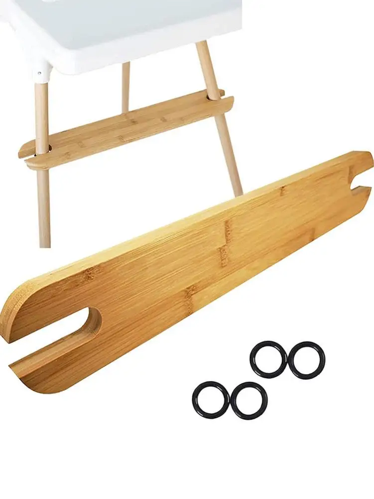 Детское кресло-подножка эргономичный дизайн нескользящая бамбуковая подножка