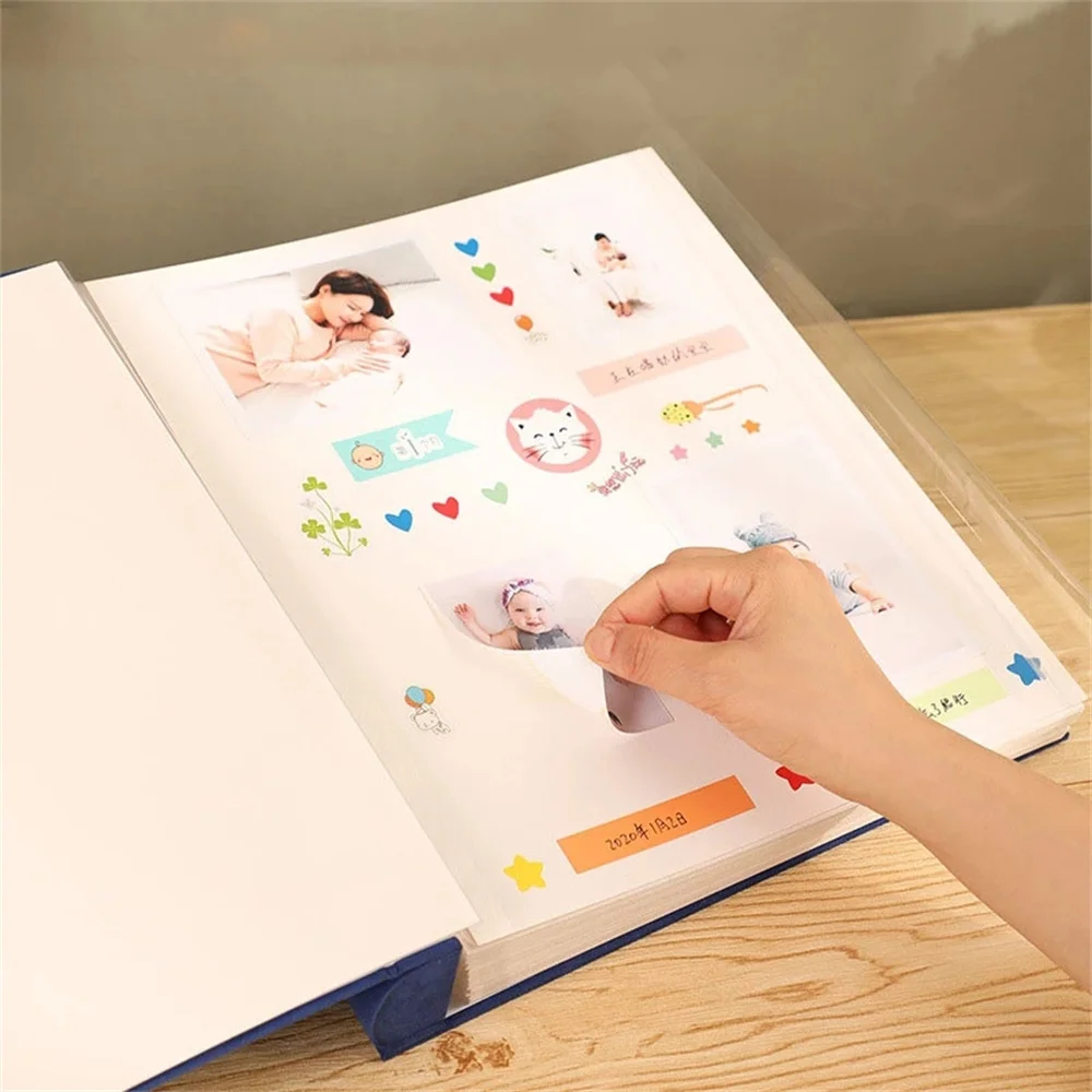 16-дюймовый фотоальбом большой емкости самоклеящийся поколения сделай сам для