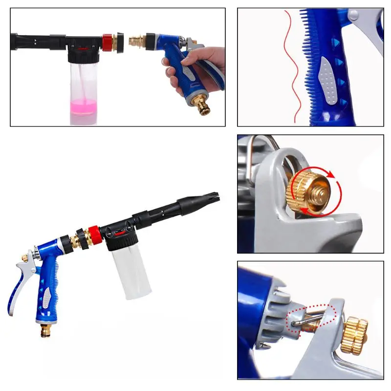 

Многофункциональная насадка для водяного пистолета для мойки автомобилей