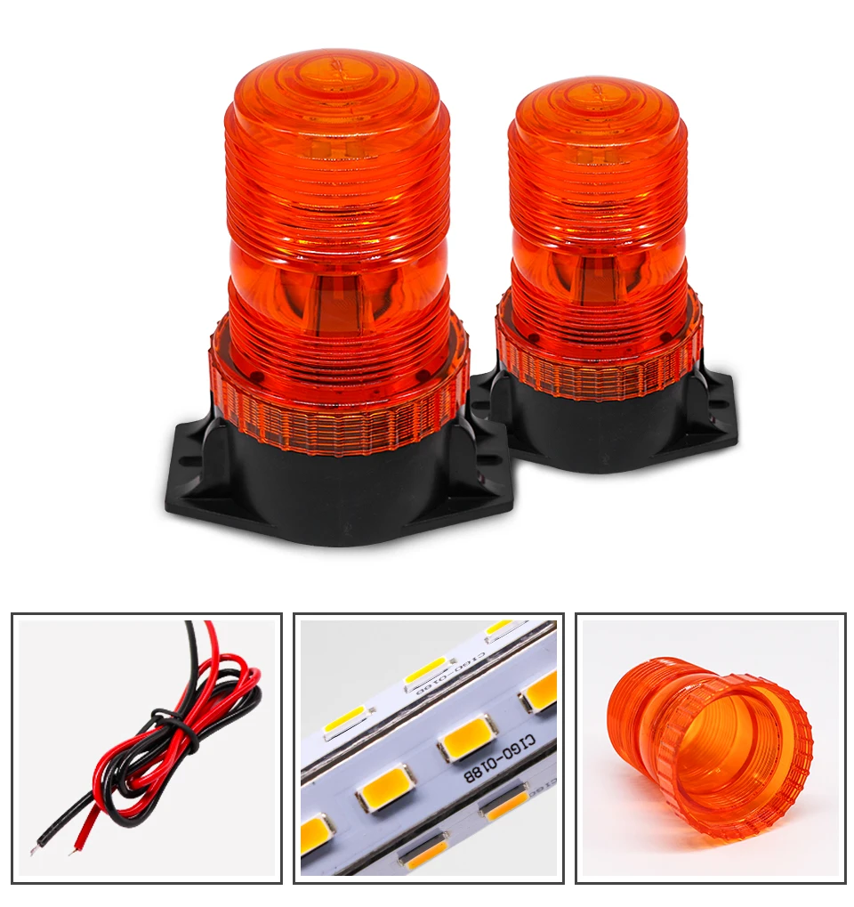 12 V-24 V 30 светодиодный стробоскоп вспышка светильник дневного крыши DRL Маяк светильник для полицейской машины для подачи аварийных сигналов, Предупреждение мигающий туман светильник s