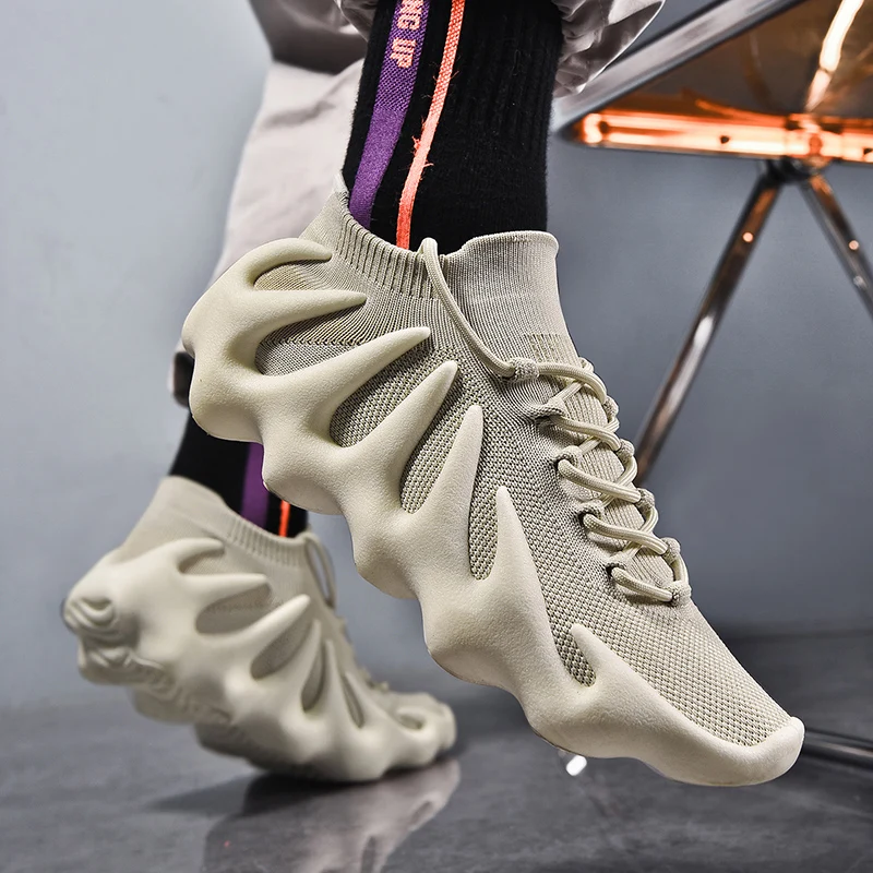 

450 Men Plus Sizes Shoes Sneakers Luxury 2021 Fashion New Casual Shoes For Mens Breathable Outdoor High Quality Blue Size 45