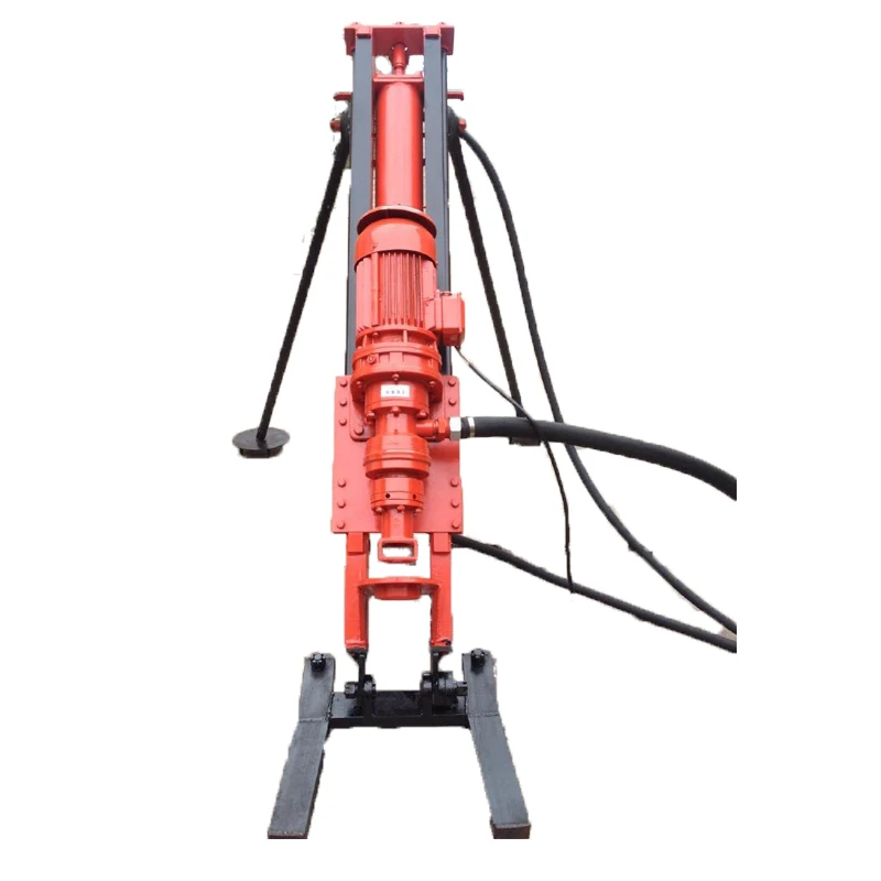 Портативная DTH буровая установка для глубоких скважин на глубину 40 м