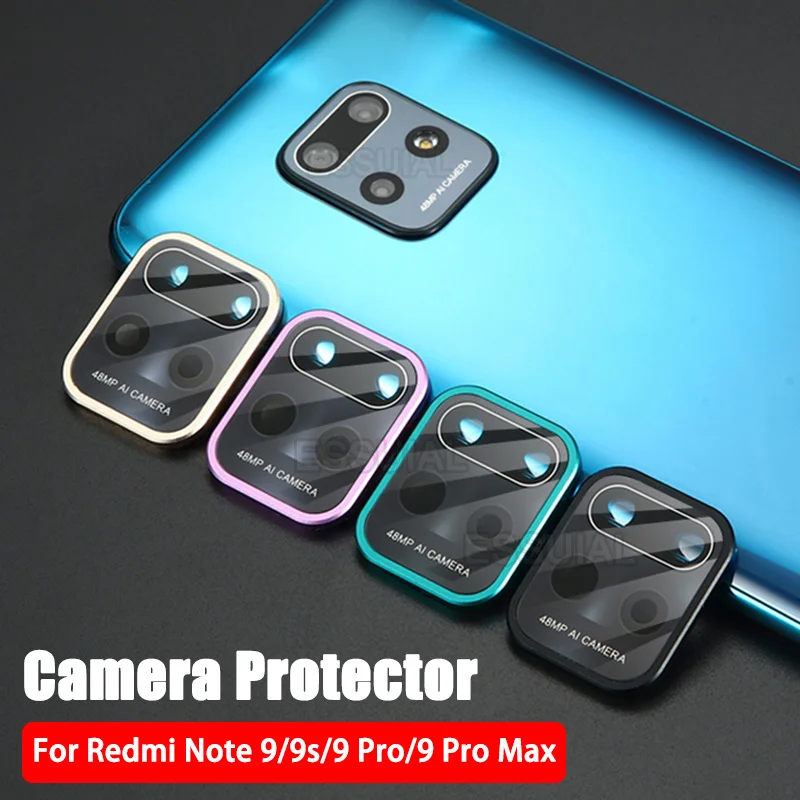 

Металлический чехол для камеры, защитный экран для Xiaomi Redmi Note 10, 9 Pro Max, 9s, 10X, 4G
