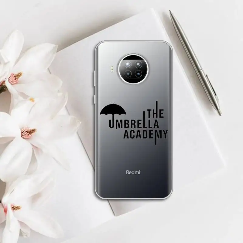 

Umbrella Academy Phone Case Transparent for Xiaomi mi Redmi note 10 t 8 9 pro lite 11 Samsung S 8 9 10 20 plus ultra