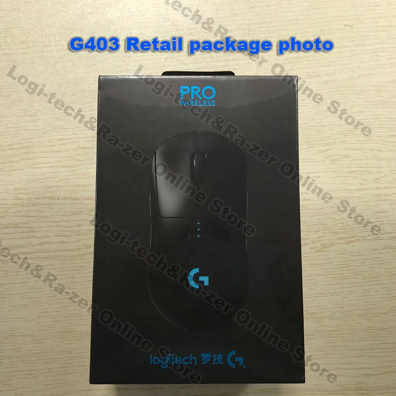 Беспроводная игровая мышь Logitech G PRO RGB лазерная с двойным режимом скорость света