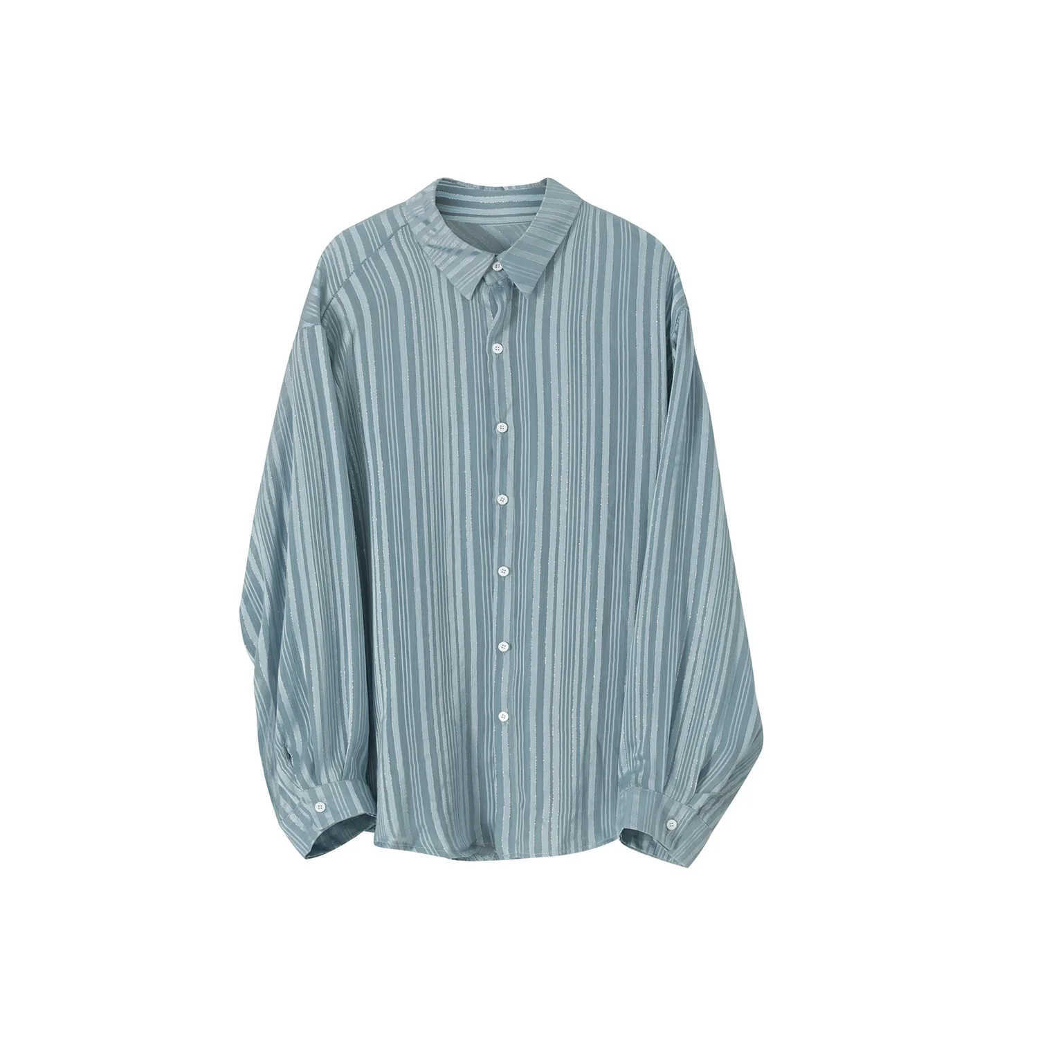 

MTL men's | 2021new produc Korean loose stripe versatile shirt men