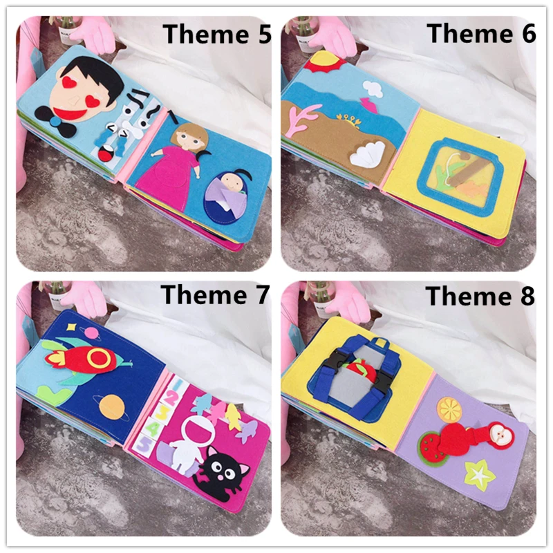 Новинка 2019 тихая тканевая книга сделай сам готовая детская для раннего