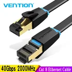 Сетевой кабель Ethernet CAT 8, SFTP кабель, высокоскоростная передача данных 40 Гбитс, разъемом RJ45 для маршрутизатора, Vention