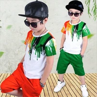 boys clothing sets summer kids clothes short sleeve t shirtpants suit children clothing 3 4 5 6 7 8 9 10 years boys clothes