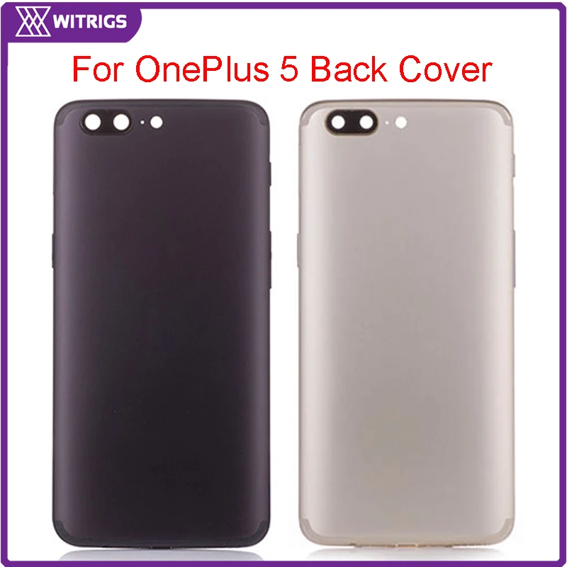 Witrigs для Oneplus 5 Крышка батарейного отсека задняя крышка дверь Корпус чехол