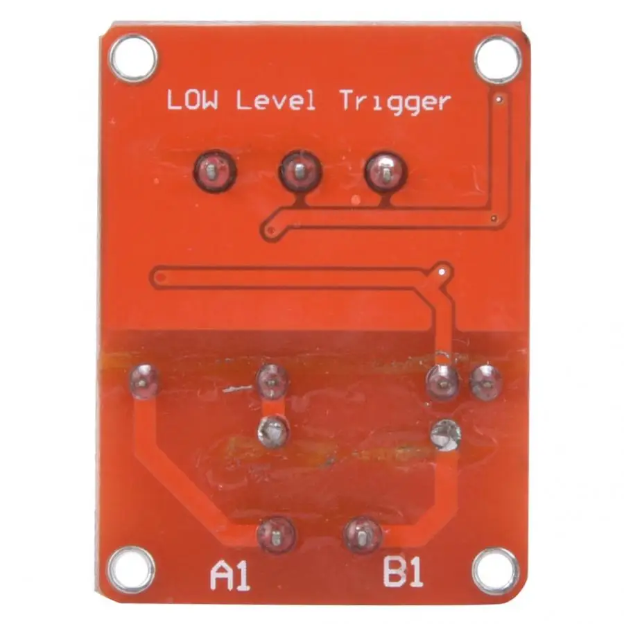 2Pcs Single Channel Relay DC5V Solid State Module Low Level with Power Anti-Reverse Connection Function(red) | Обустройство дома