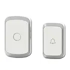 Домашний водонепроницаемый беспроводной дверной звонок, умный дверной звонок на расстоянии 300 м, 36 песен, 4 уровня громкости, беспроводной дверной звонок