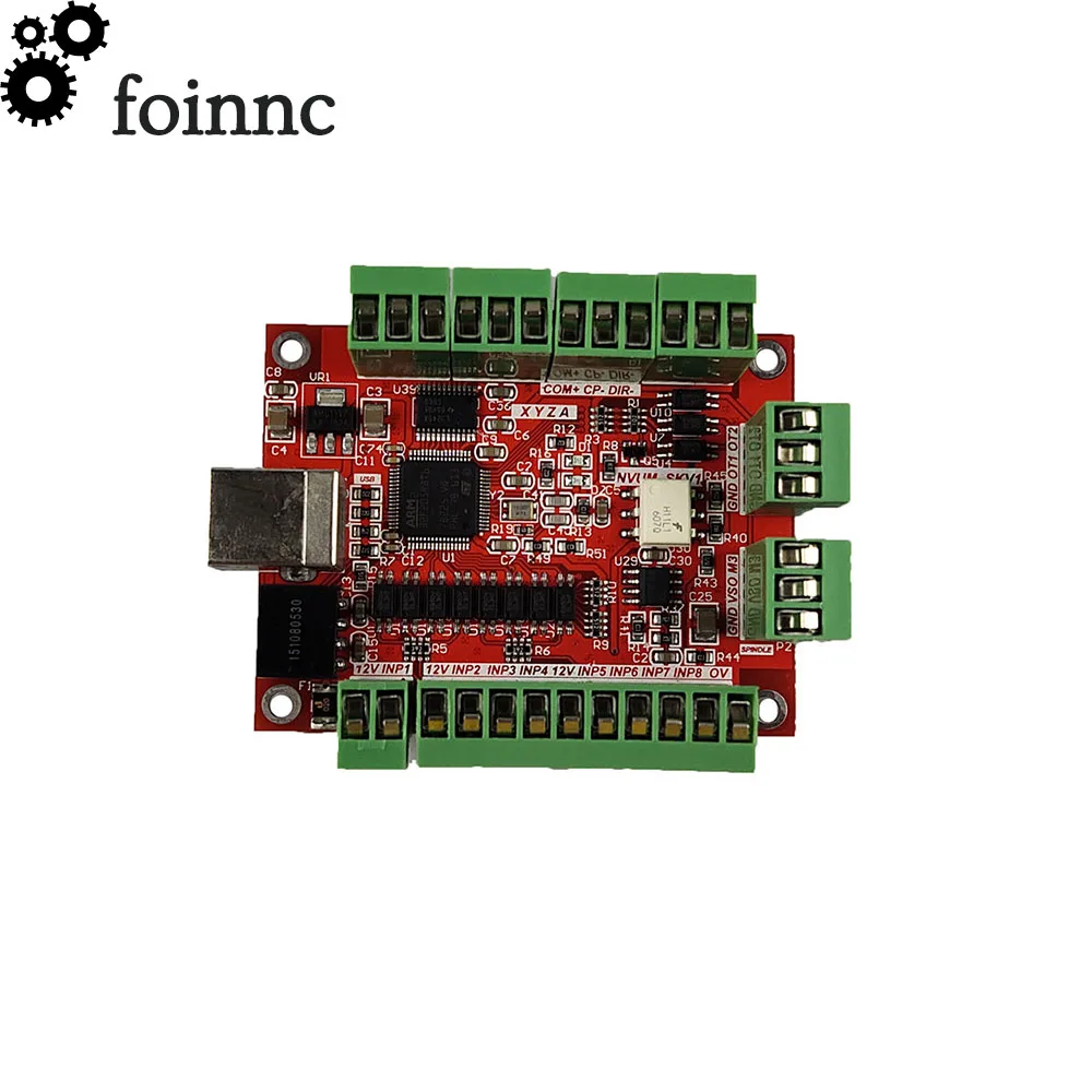 USB интерфейс Mach3 устройство управления движением с ЧПУ nvcm 4-осевой карта