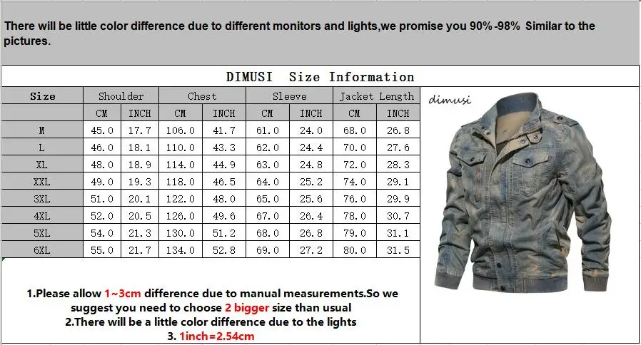 

DIMUSI Spring Autumn Mens Denim Jacket Trendy Fashion Ripped Denim Jacket Mens Jeans Jacket Outwear Male Cowboy Coats 6XL,YA778