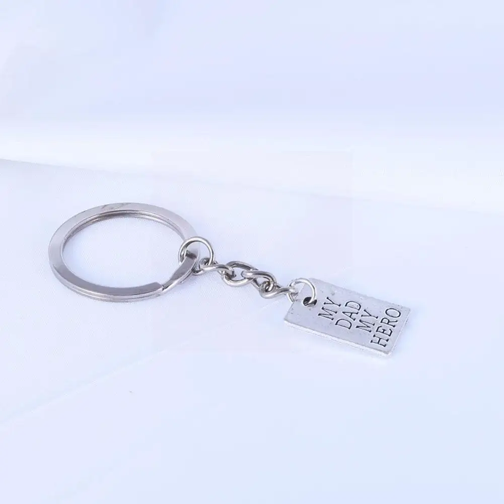 

Брелок для ключей с надписью Dad подарки для папы от дочери, отца, Дня благодарения, подарок для отца P7B0