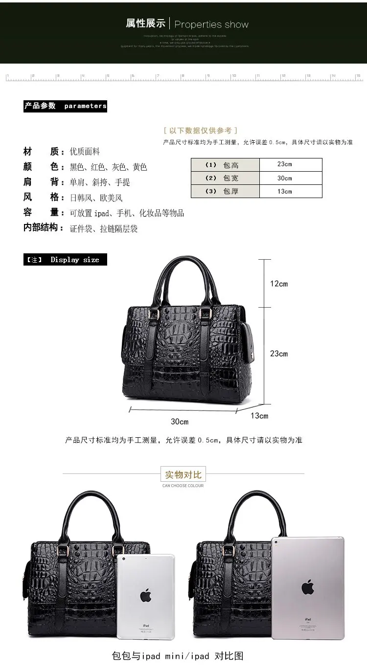 Роскошные классические модные женские ручные сумки из имитации крокодиловой кожи сумки женская дизайнерская сумка высокого качества сумки через плечо для женщин