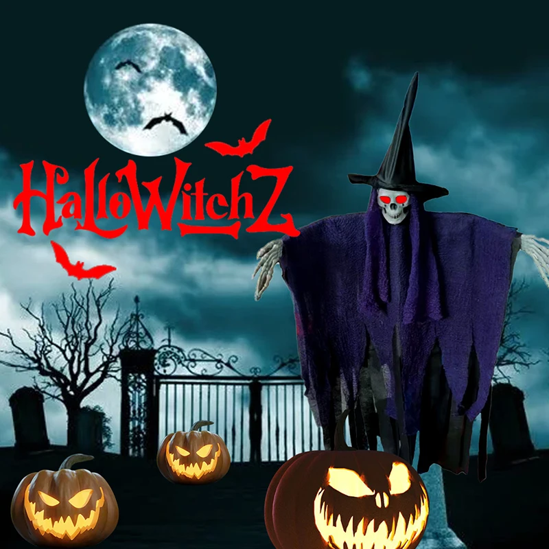 

Украшение для вечеринки на Хэллоуин, модель Призрачного дома с привидениями, украшение для вечеринки на Хэллоуин, жуткий страх