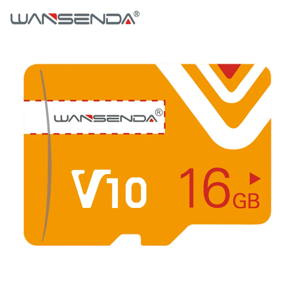 Новая карта памяти WANSENDA Micro SD 64 ГБ 32 16 8 флеш mini TF Memoia для смартфонов и планшетных