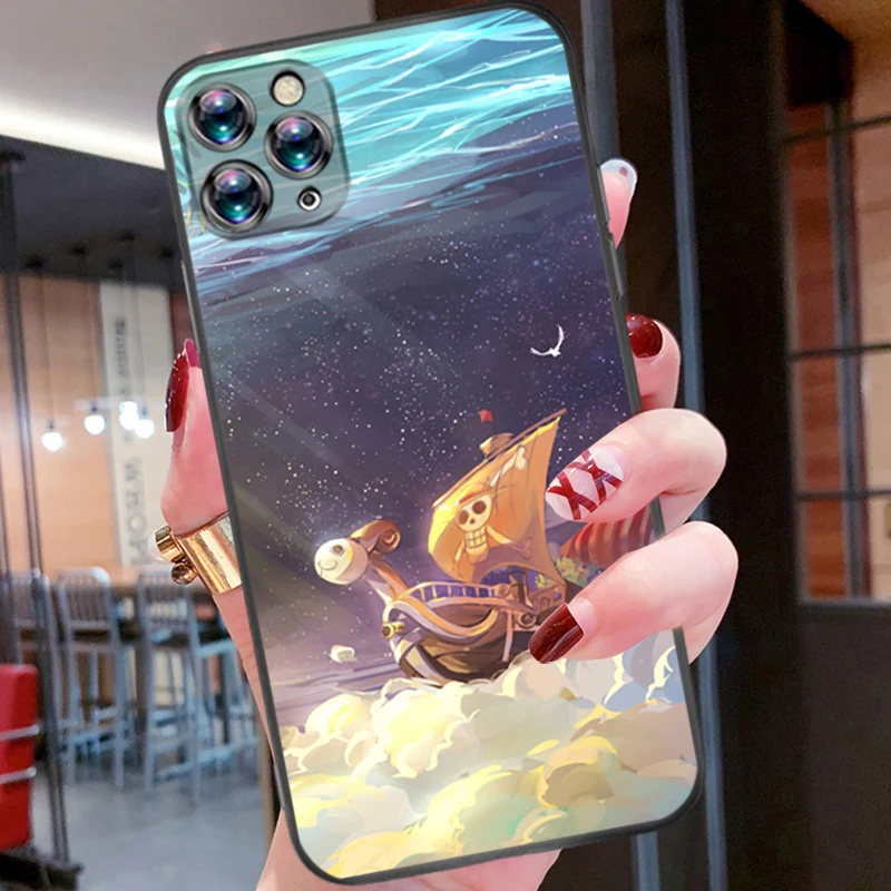 

B-One Pieces Vinsmoke Sanji Phone Case For iPhone 6 6S 7 8 Plus Waterproof Cellphone Black TPU Luxury Brand Aesthetic Cool