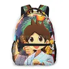 Рюкзак для часов Yokai для девочек и мальчиков, дорожные рюкзаки для подростков, школьная сумка