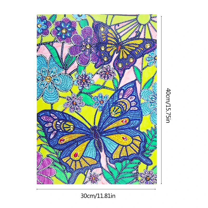 

5D Special Diamond Painting Butterfly Embroidery Flowers Rhinestone Crystal Cross Stitch DIY Needlework Craft Kit HomeDecoration