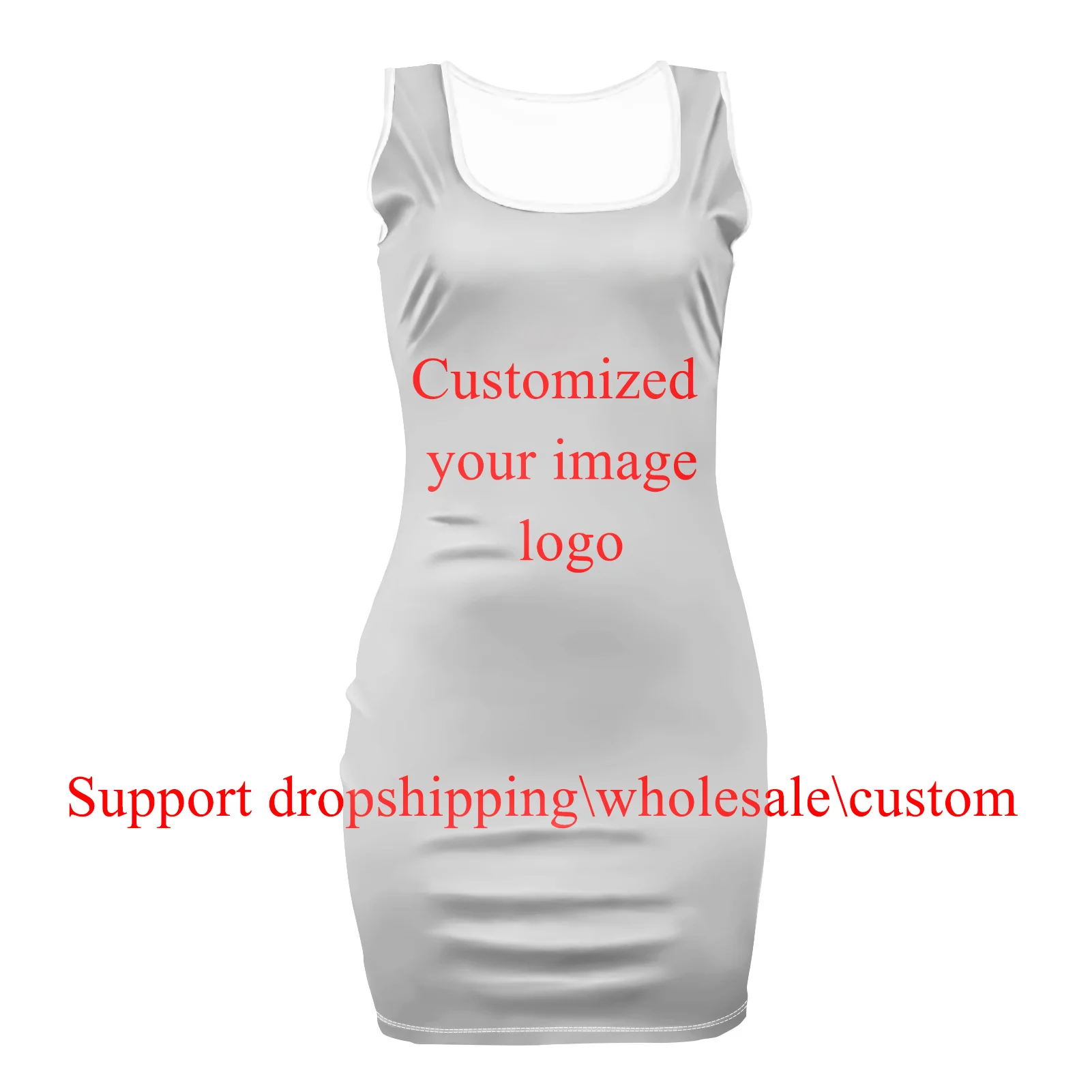 

HYCOOL Sexy Women Party Club Dress African Cactus Pattern Ladies Clothes Square Collar Casual Spring Autumn Wear High Quality