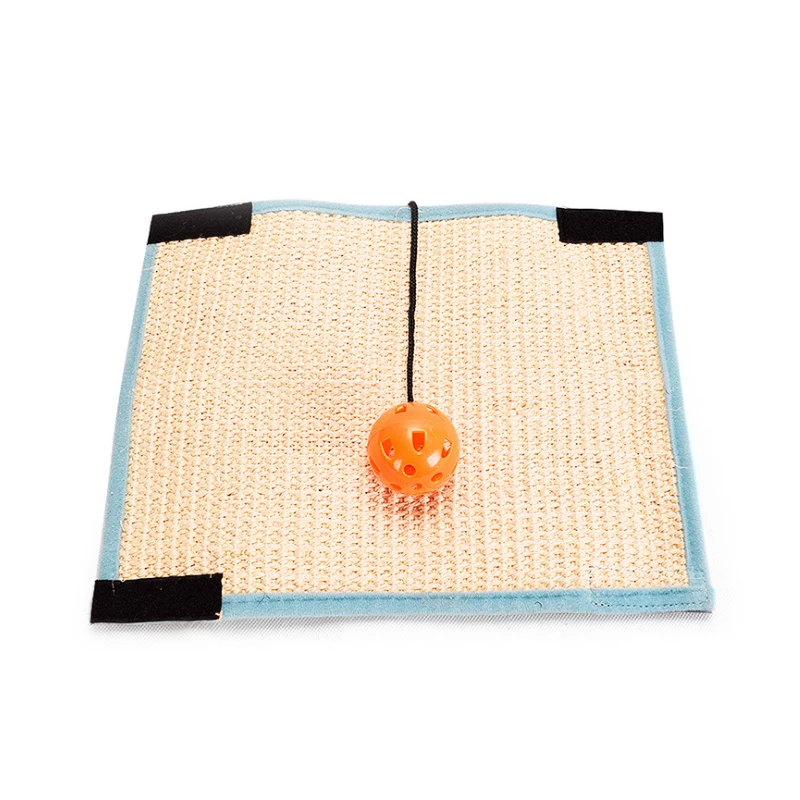 

New Cat Kitten Scratch Board Pad Sisal With Ball Toy Sofa Furniture Protector Cat Claw Care Product Cats Scratcher Paw Pad