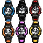 Новые светодиодные цифровые наручные часы, браслет, детские спортивные часы для улицы для мальчиков и девочек, электронные часы с датой, часы для детей