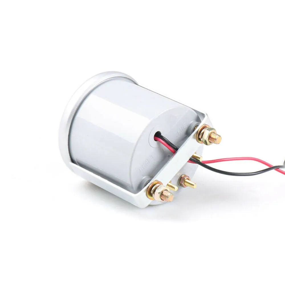 Светодиодный измеритель температуры воды белого цвета с датчиком дыма 12 В 2 дюйма