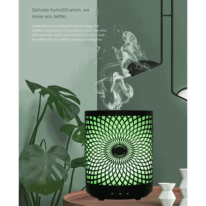 

Humidifier, Silent Spray,Aroma,Portable Ultrasonic Office,Night Light