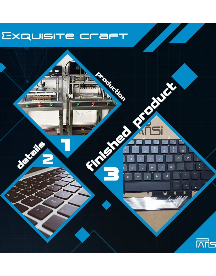 Отправить клавиатуру пленку оригинальные новые US подсветки клавиатуры плюс