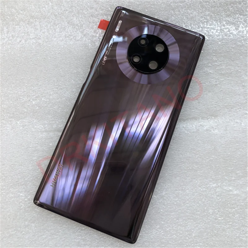 Для huawei mate 30 Pro батарея Задняя стеклянная крышка задняя дверь корпус окно с объективом камеры для huawei mate 30 Pro крышка батареи