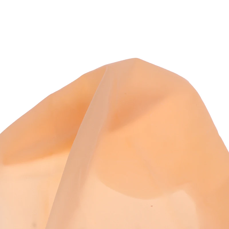 Латексная искусственная лысая голова шириной 30 см унисекс маскарадный парик |