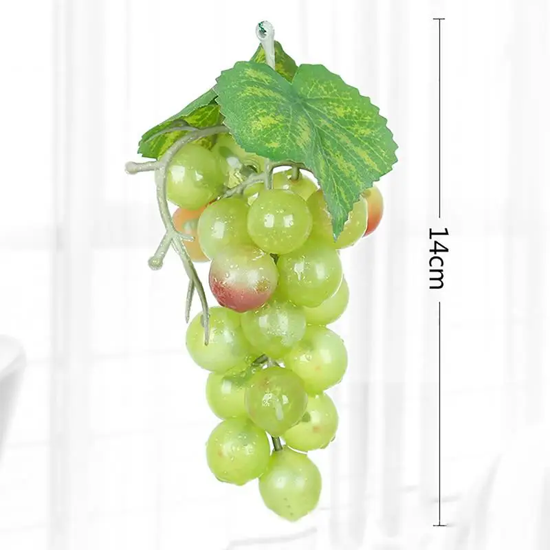 2 шт. искусственный фруктовый виноград пластиковые искусственные листья