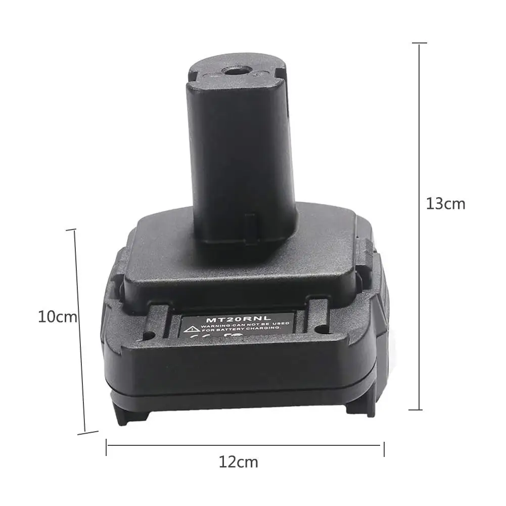 

18 V Battery Adapter With USB Charging Port Cordless Plug Tools Converted To Li-Ion Charger Tool Convertor For Batteries