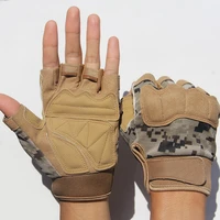 cycling equipment half finger hard knuckle airsoft touch screen military tactical gloves cycling sport gloves outdoor